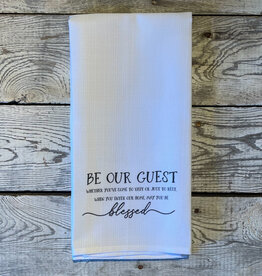 Little Birdie Blessed Guest Dish Towel