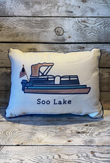 Little Birdie Lake Pontoon Pillow - Soo Lake
