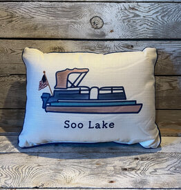Little Birdie Lake Pontoon Pillow - Soo Lake