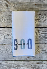 Little Birdie Blue Tones Dish Towel - Soo Lake