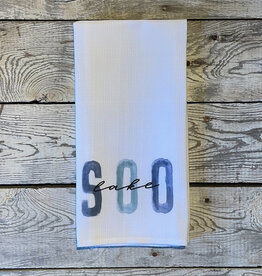 Little Birdie Blue Tones Dish Towel - Soo Lake