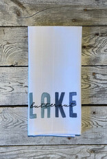 Little Birdie Blue Tones Dish Towel - Butternut Lake