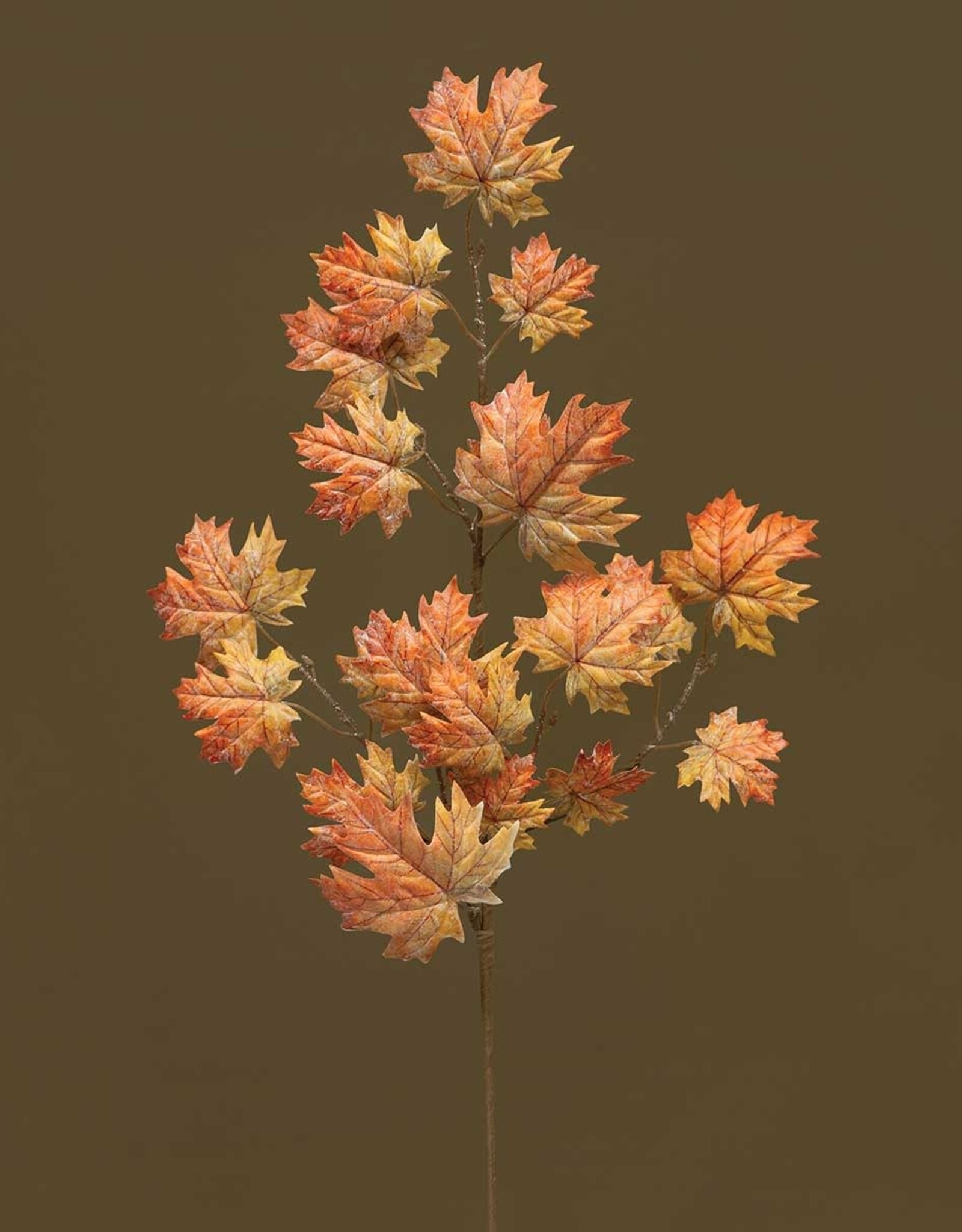 Meravic 38" Dusted Maple Leaf - Orange