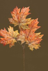 Meravic 11" Dusted Maple Leaf - Orange