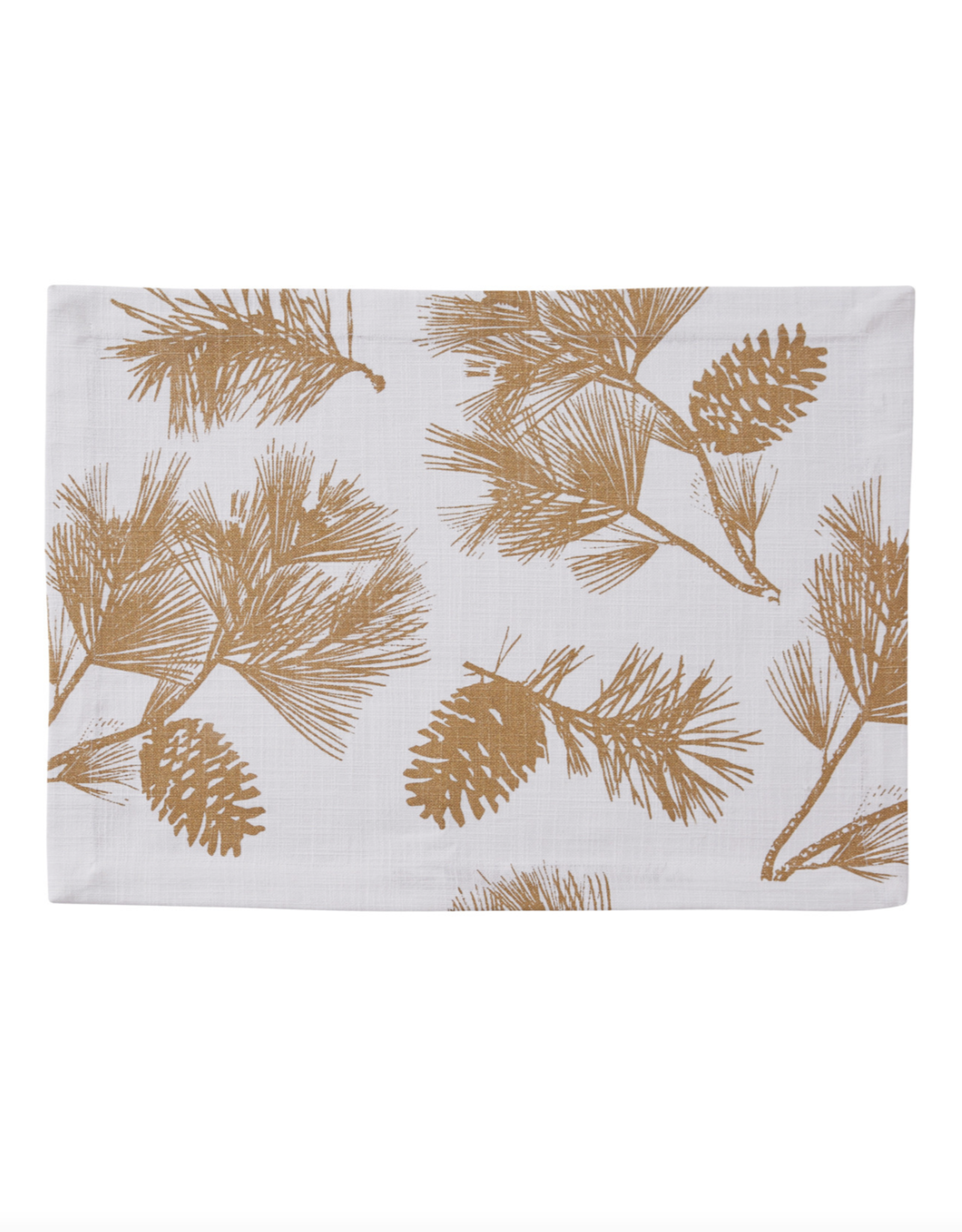 Park Designs SALE Placemat - Gold Pinecone