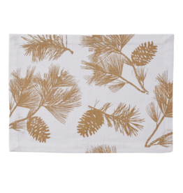 Park Designs Placemat - Gold Pinecone