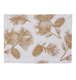 Park Designs SALE Placemat - Gold Pinecone