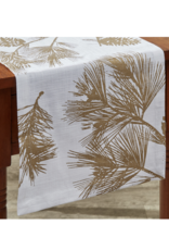 Park Designs SALE 54" Table Runner - Gold Pinecone