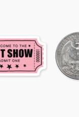 Nice Enough Shit Show MINI Sticker