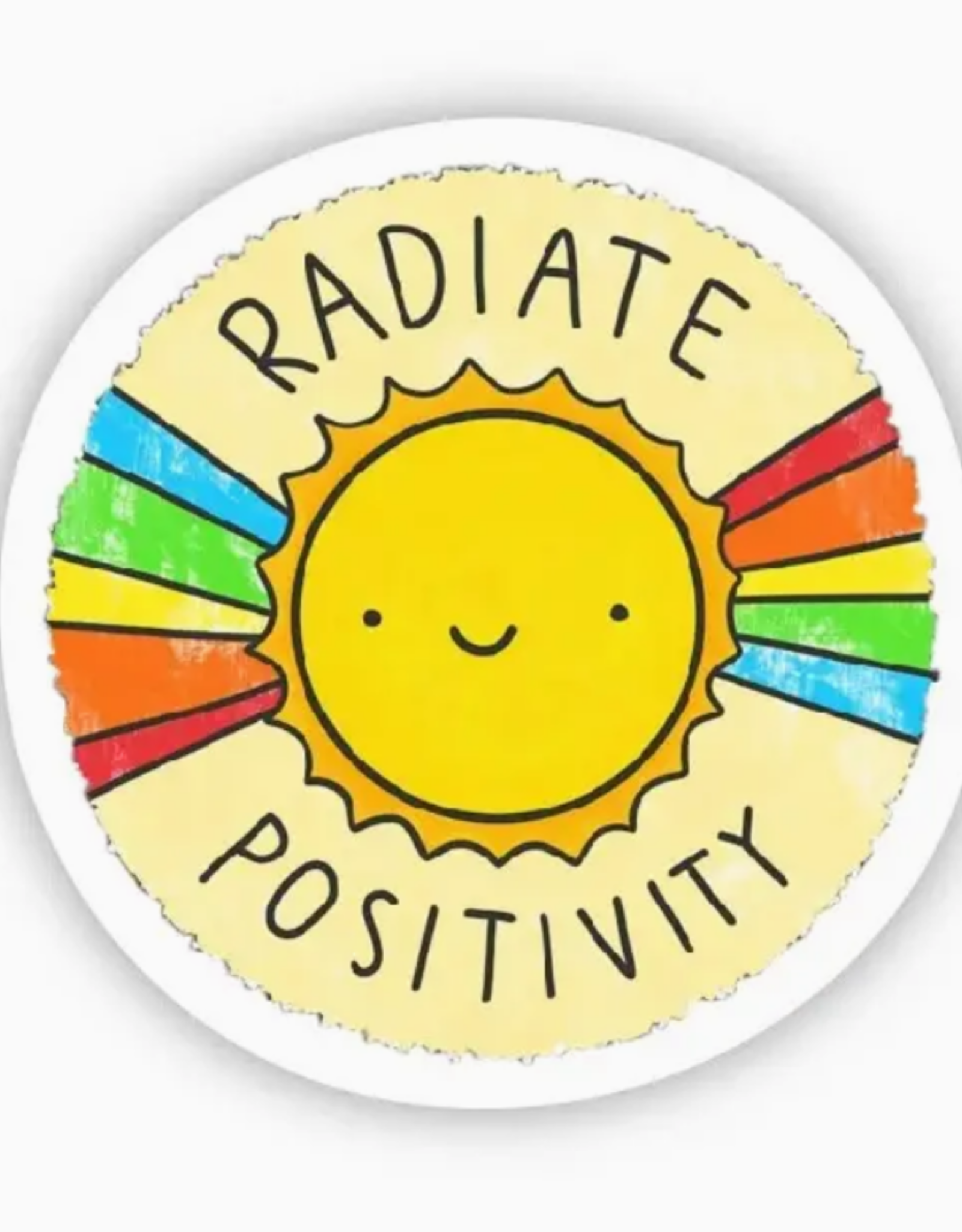 Big Moods Stickers Radiate Positivity Sticker