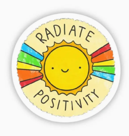 Big Moods Stickers Radiate Positivity Sticker