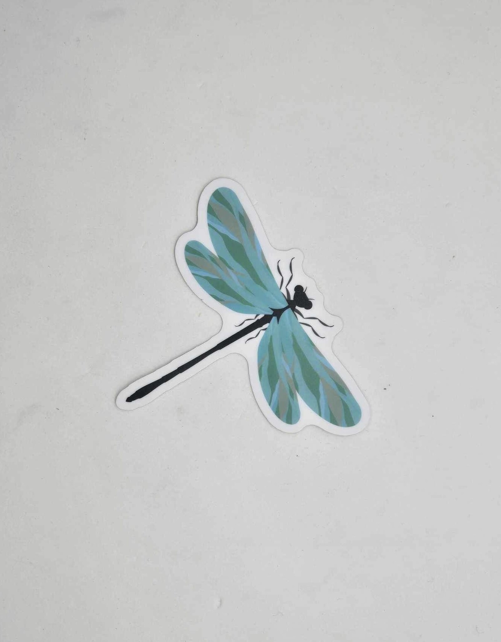 Sticker Northwest Teal Dragonfly Sticker