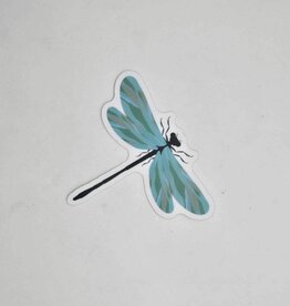 Sticker Northwest Teal Dragonfly Sticker
