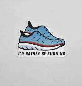 Sticker Northwest I'd Rather Be Running Sticker