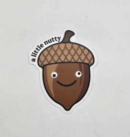 Sticker Northwest A Little Nutty Acorn Sticker