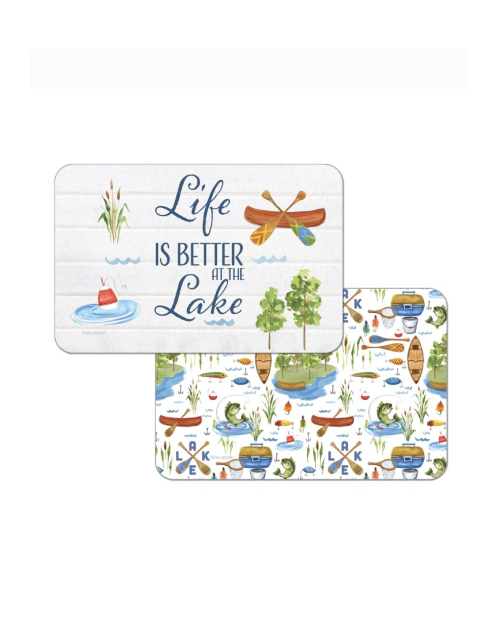 Highland Home Lake Livin Plastic Placemat
