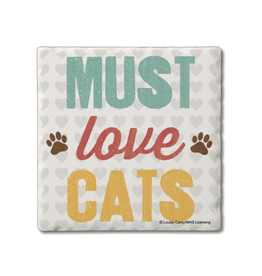 Highland Home Coaster - Must Love Cats