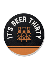 Highland Home Round Coaster - Beer Thirty