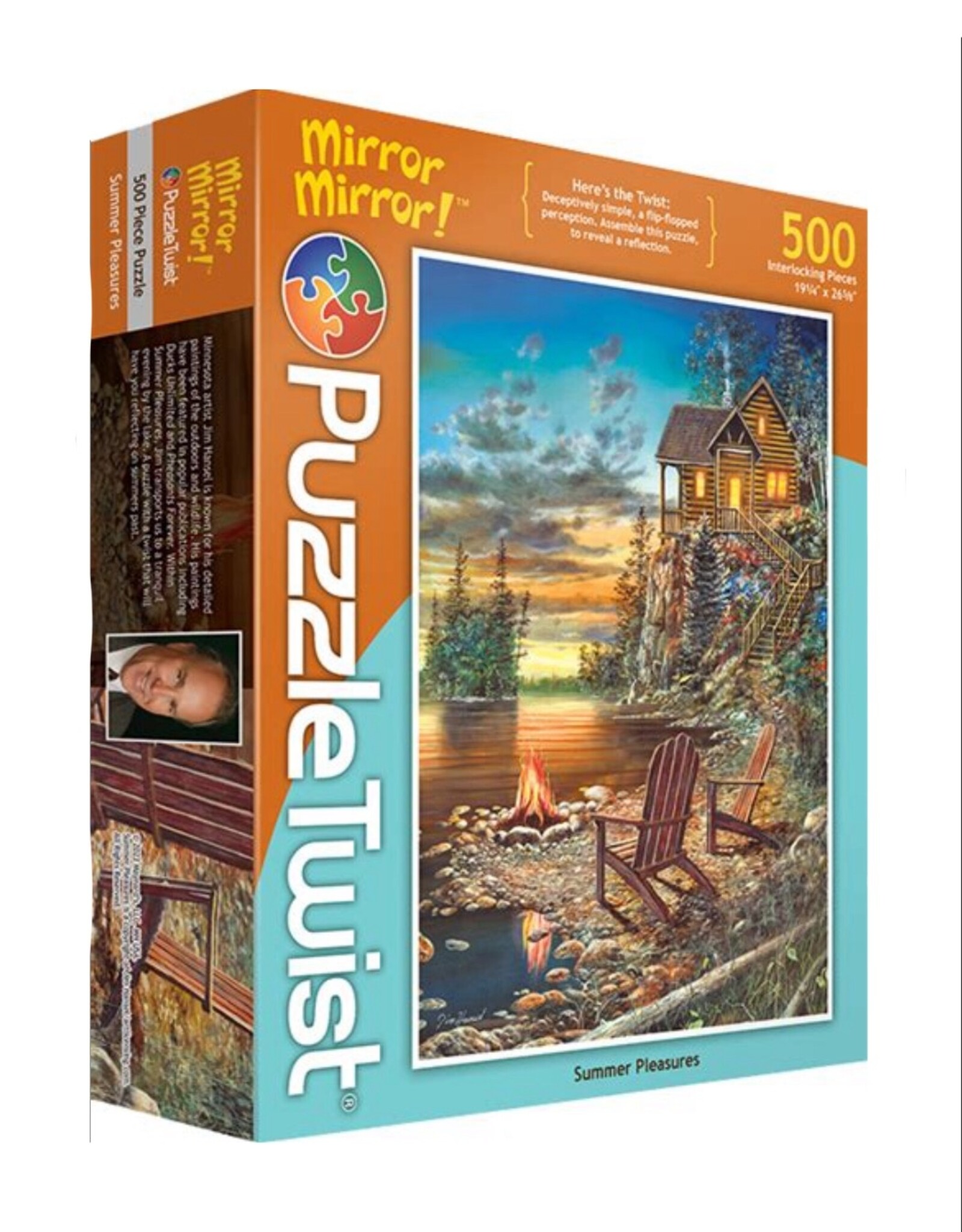 Something's Amiss Summer Pleasures 500 Piece Puzzle Twist