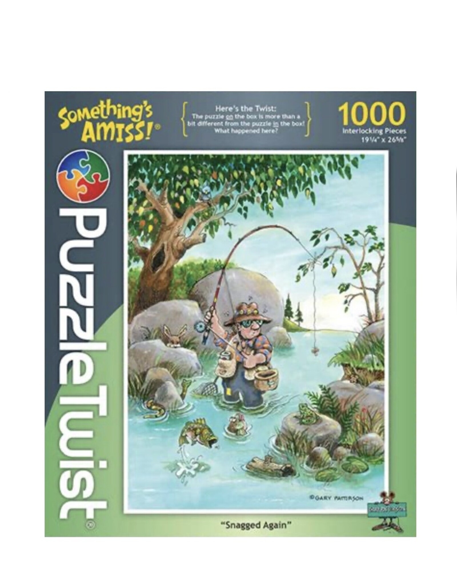 Something's Amiss Snagged Again 1,000 Piece Puzzle Twist