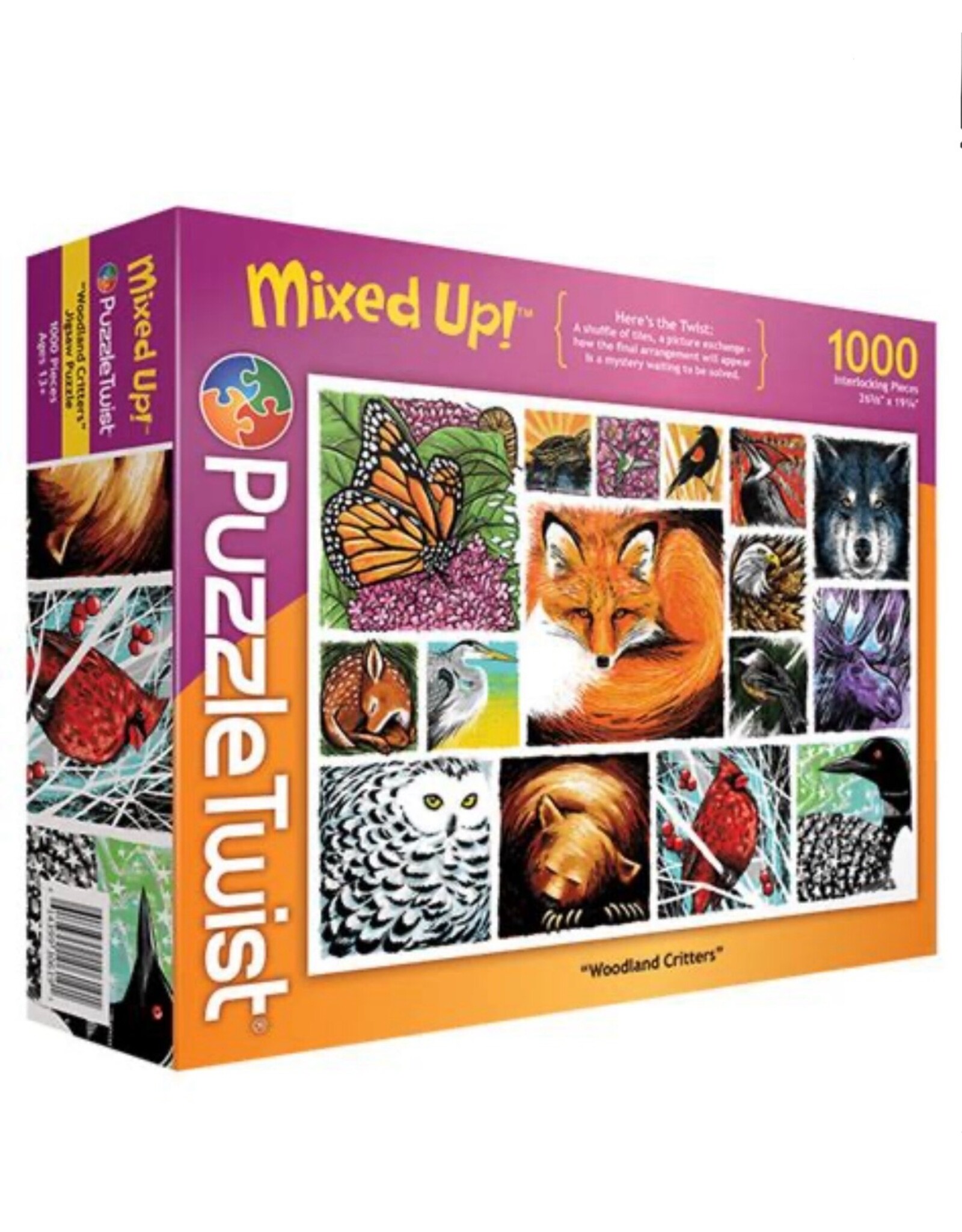 Something's Amiss Woodland  Critters 1,000 Piece Puzzle Twist