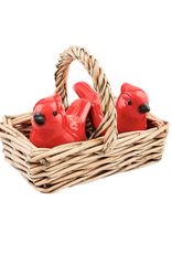 Mudpie Cardinal Salt & Pepper Set