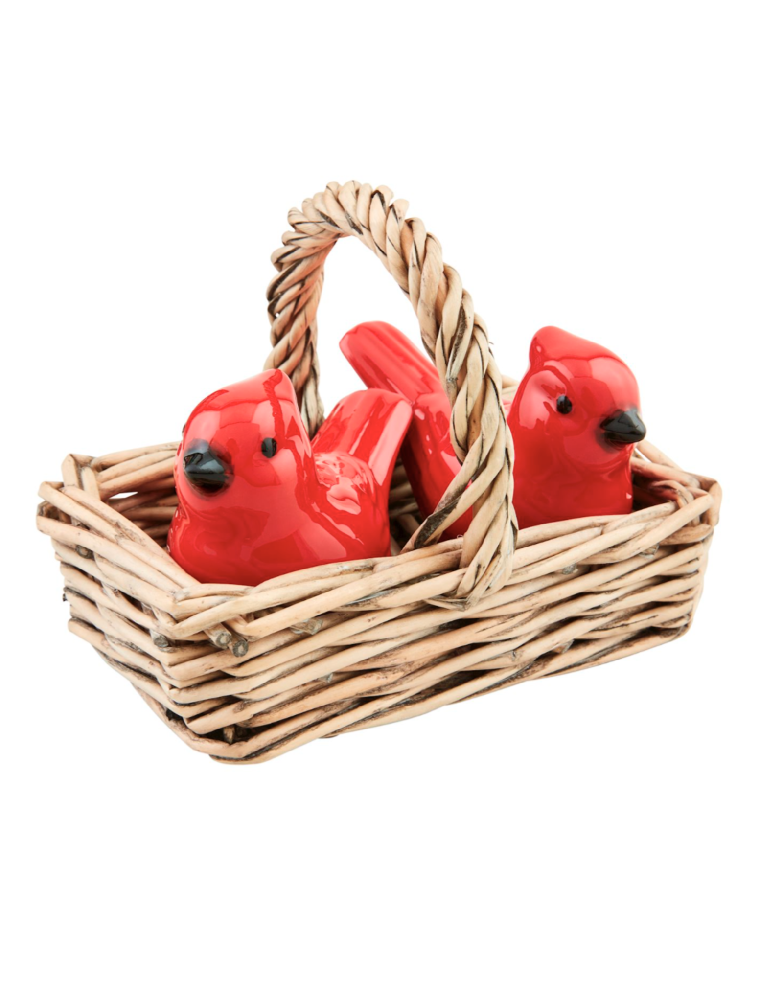 Mudpie Cardinal Salt & Pepper Set