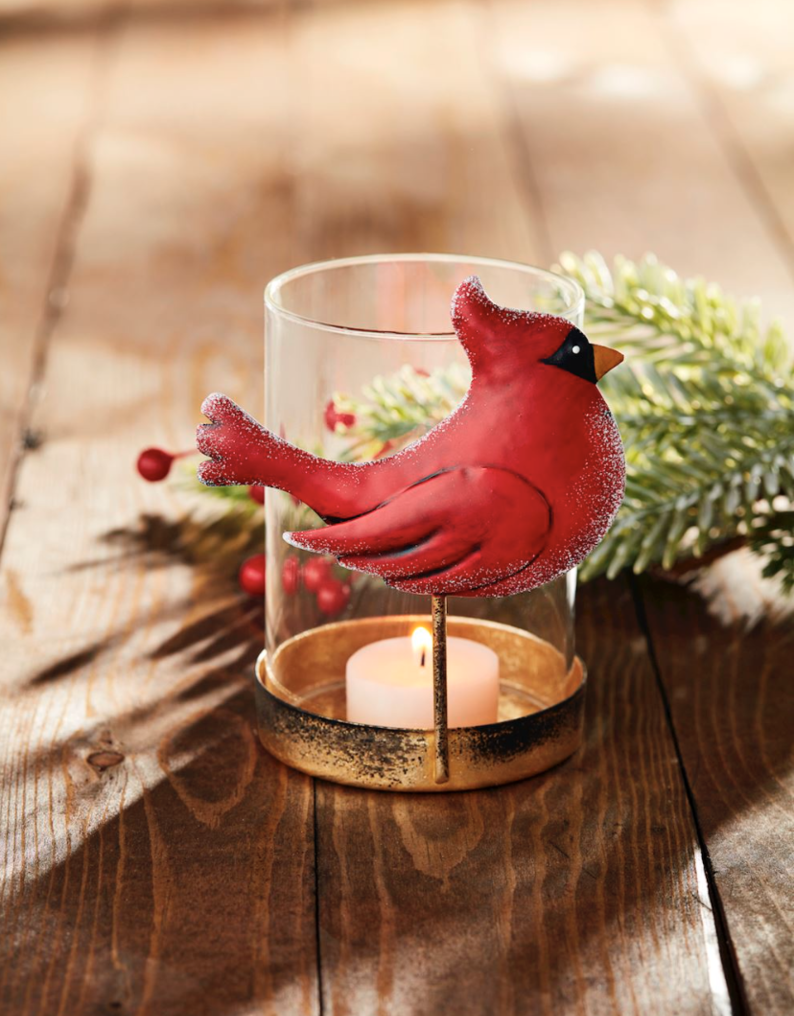 Mudpie SALE Cardinal Votive