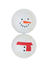 Mudpie Christmas Character Tennis Ball Set - Snowman