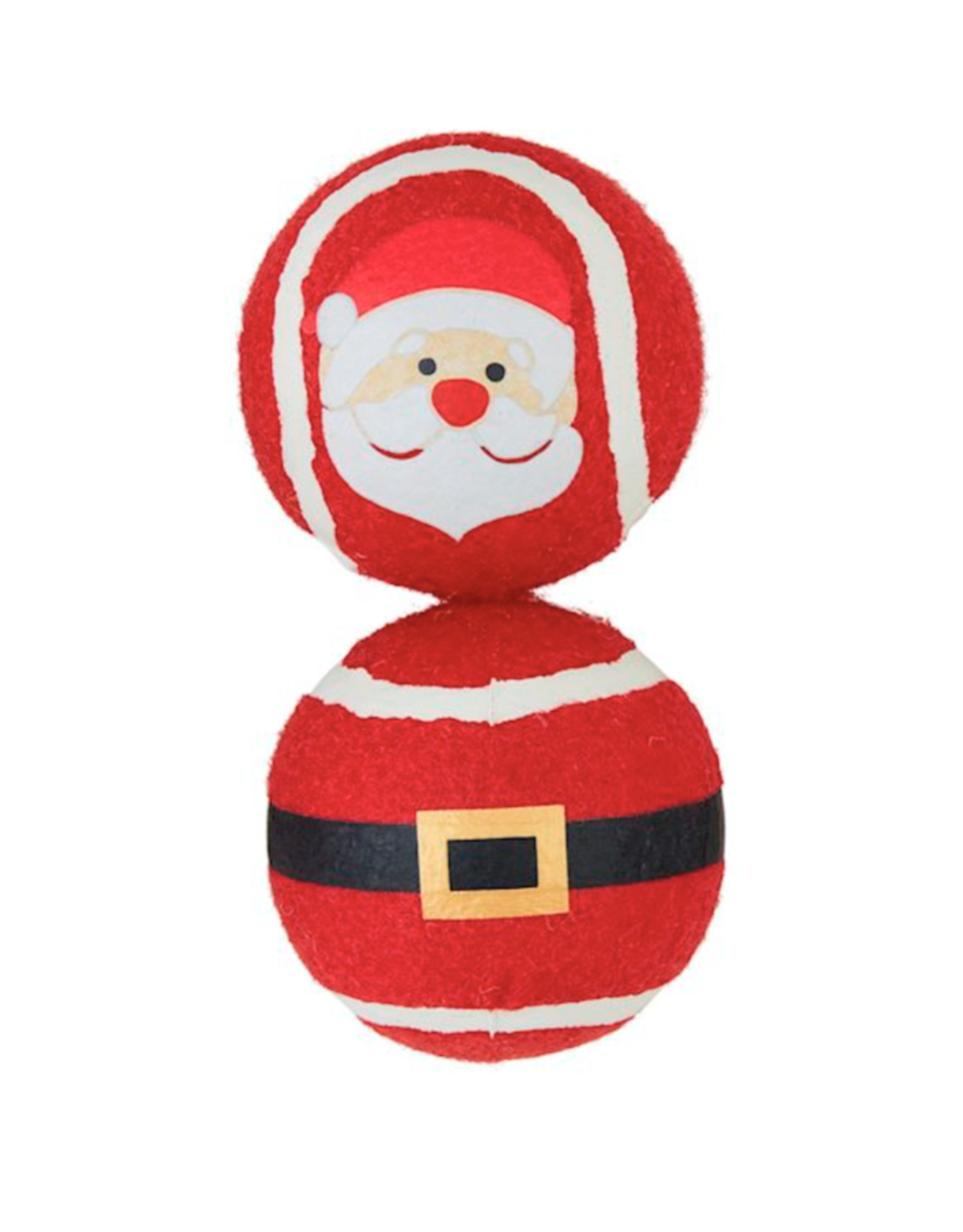 Mudpie Christmas Character Tennis Ball Set - Santa