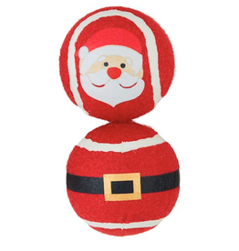 Mudpie Christmas Character Tennis Ball Set - Santa