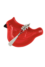 Mudpie Cardinal Tidbit Dish Set