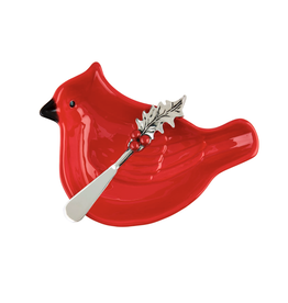 Mudpie Cardinal Tidbit Dish Set