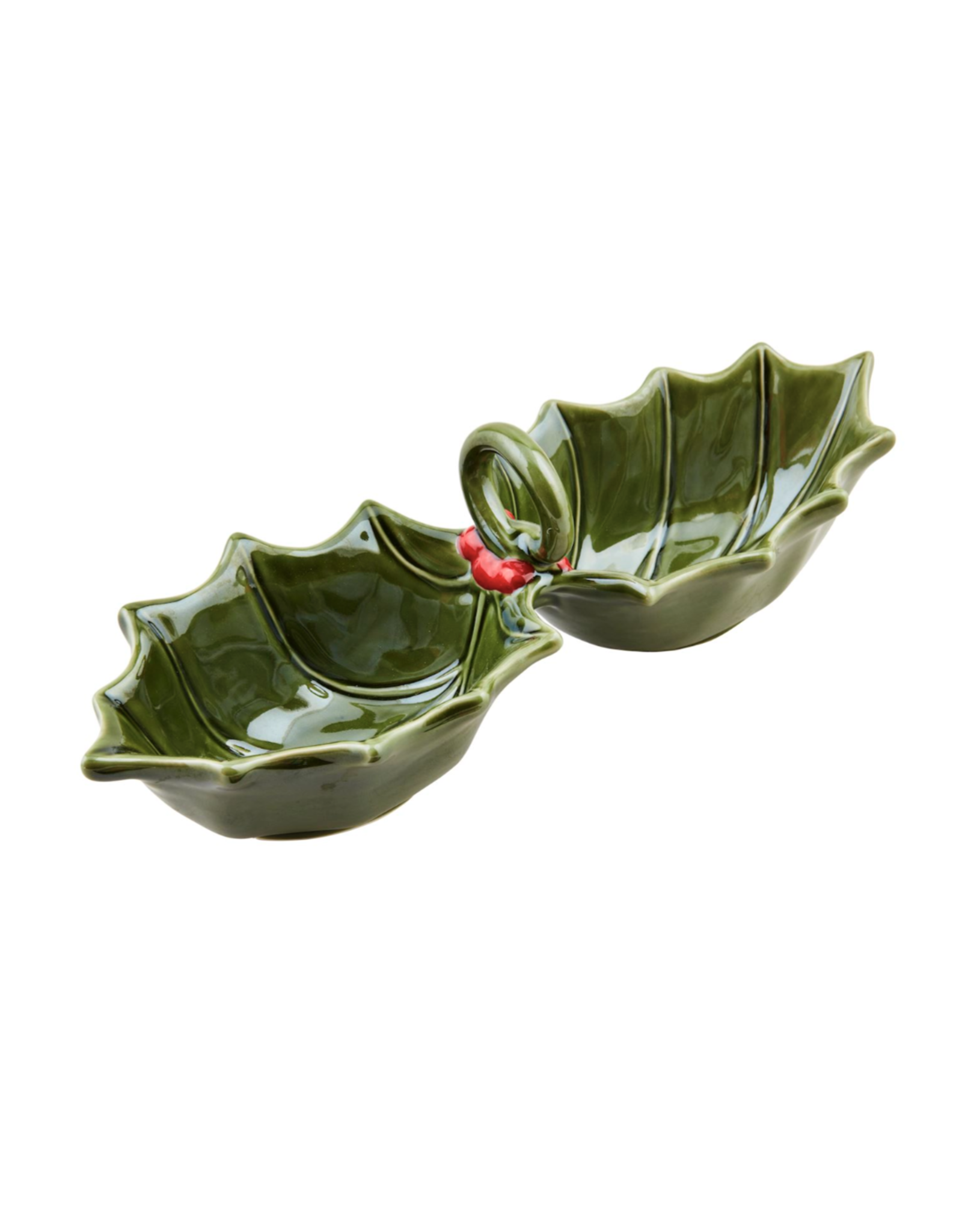 Mudpie SALE Holly Double Dip Dish
