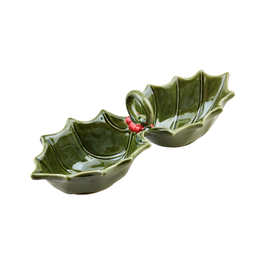 Mudpie SALE Holly Double Dip Dish