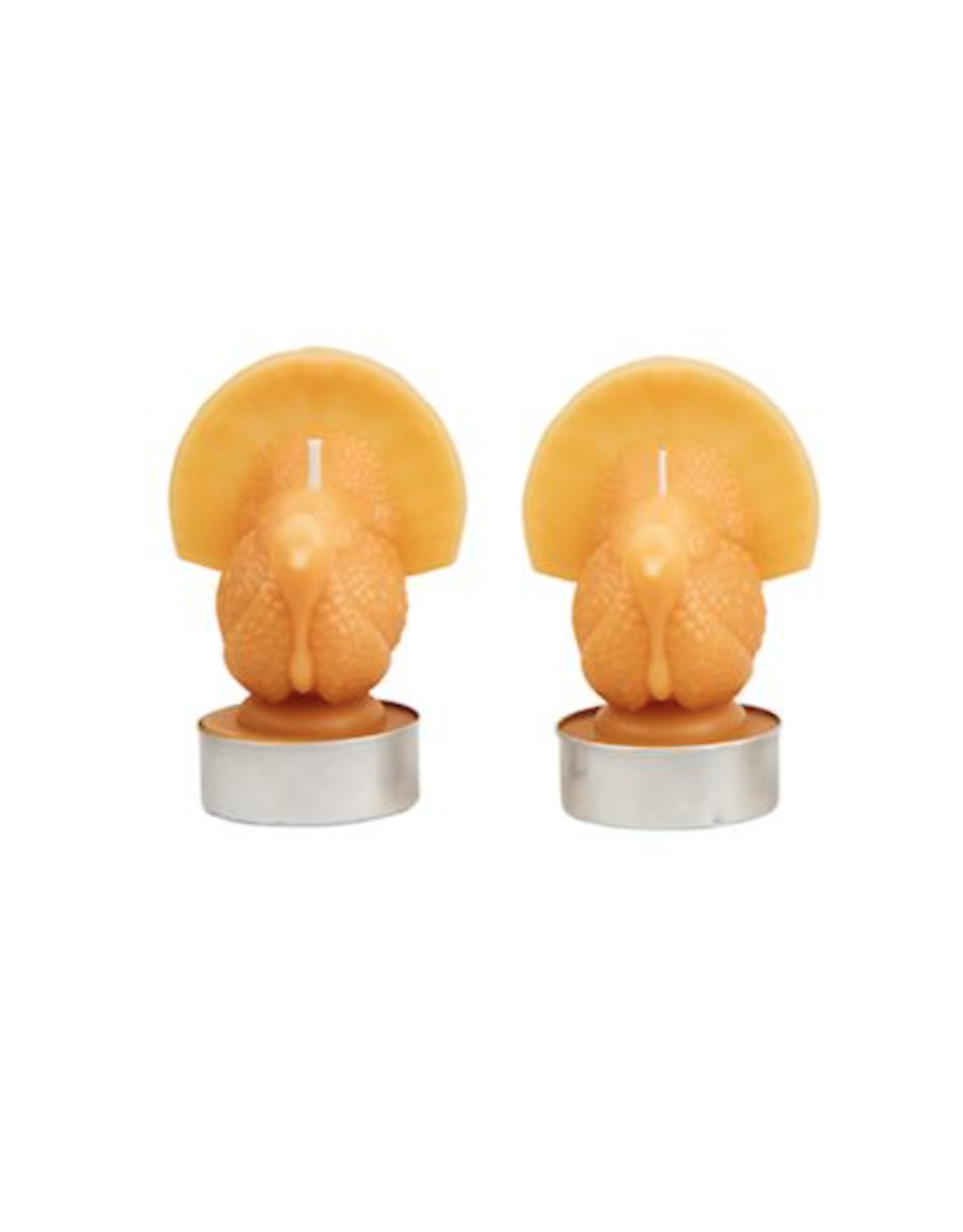 Mudpie Fall Figural Tea Light Set - Turkey