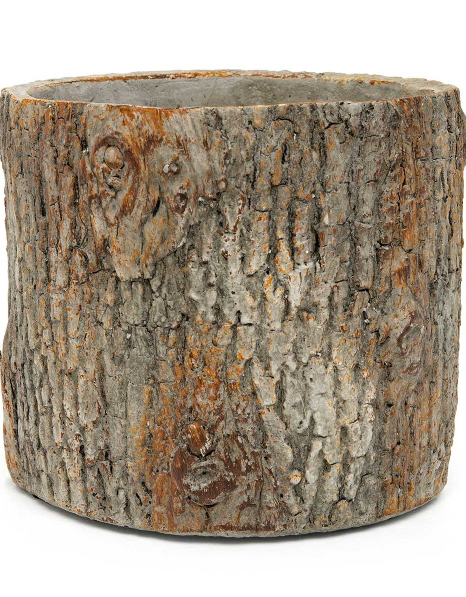 Meravic 5" Tree Trunk Pot - Round