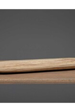 Meravic 19.25" Honey Oval Wood Tray