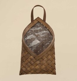Meravic Rattan Envelope Wall Pocket with Handle
