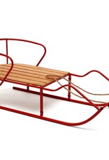 Meravic Red Metal Downhill Sled