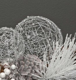 Meravic SALE 5.5" Medium Wire Ball Silver