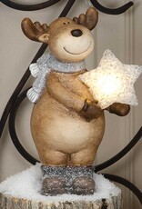 Meravic 7" Starry Sky Moose with LED Star