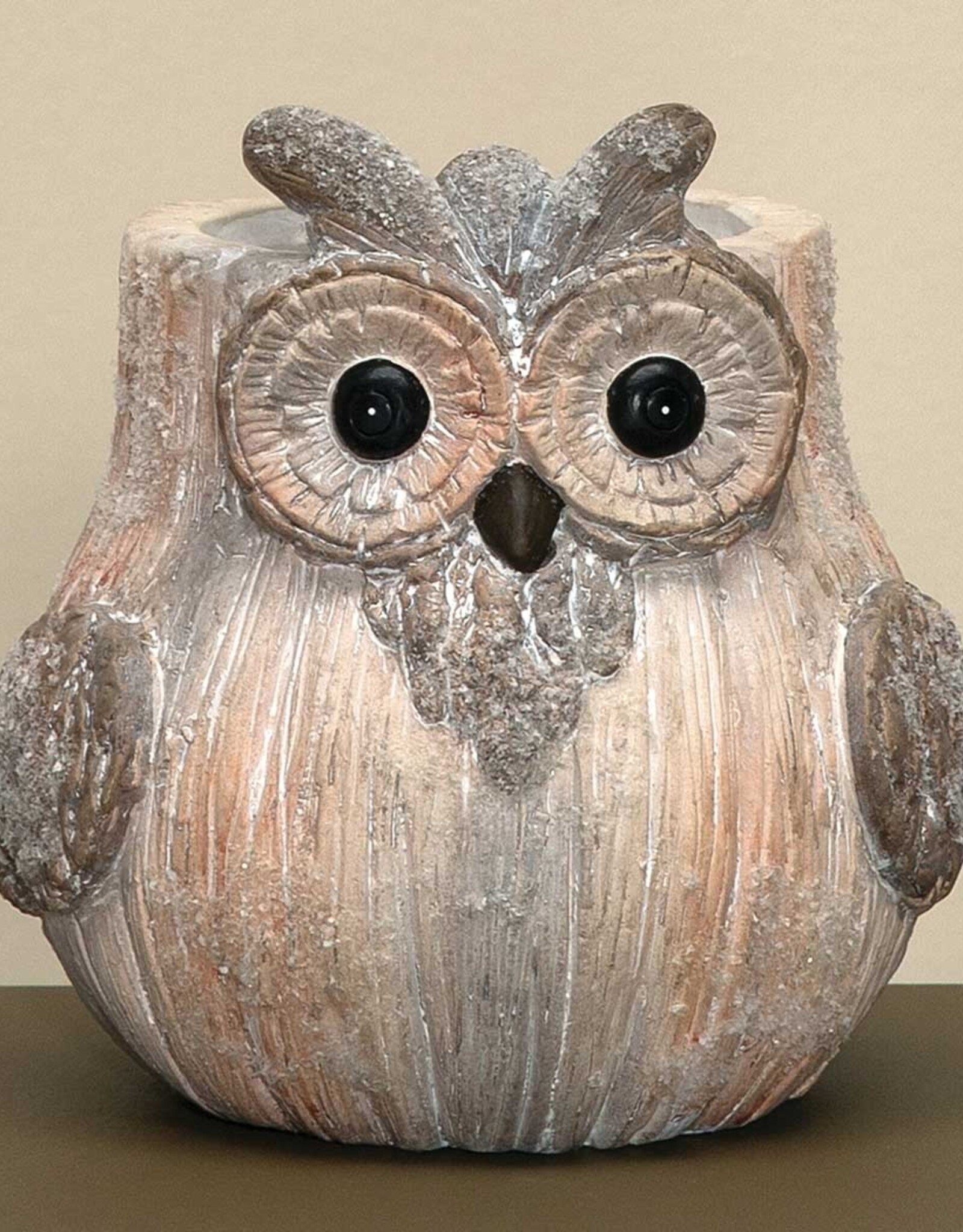 Meravic 6.5" Ollie Owl Ceramic Pot - Large