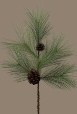 Meravic 28" White Pine with Pinecone Spray