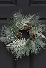 Meravic 15" Winter Pine Candle Ring