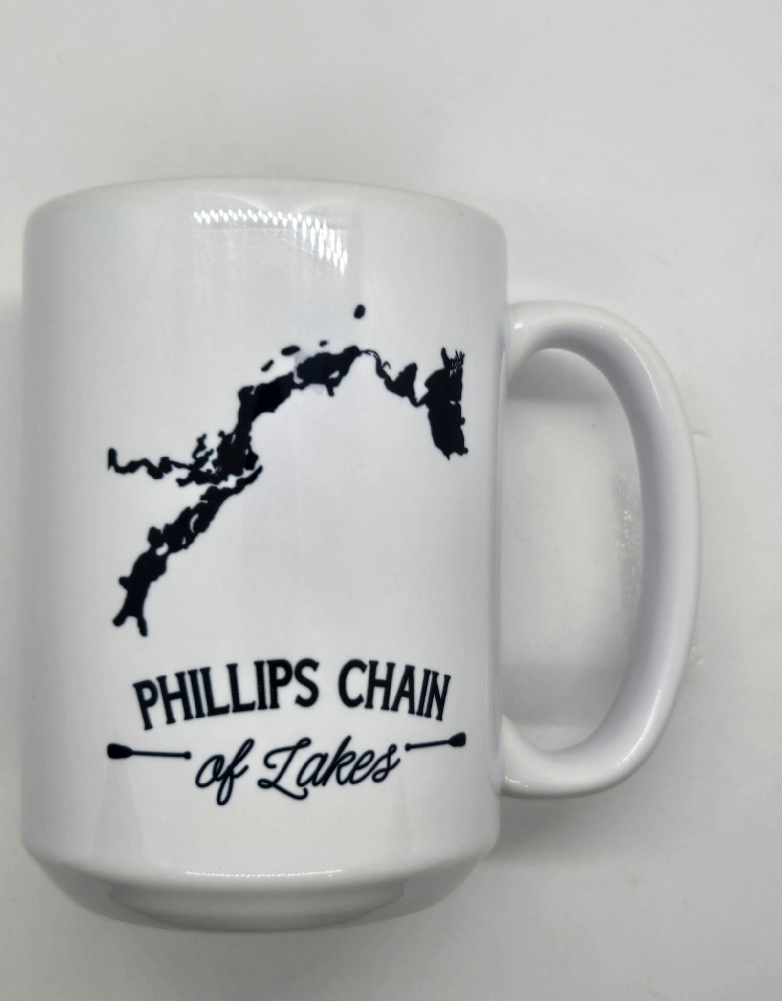 Melody Press Co. Lake Map Mug - Phillips Chain of Lakes