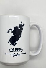 Melody Press Co. Lake Map Mug - Solberg Lake