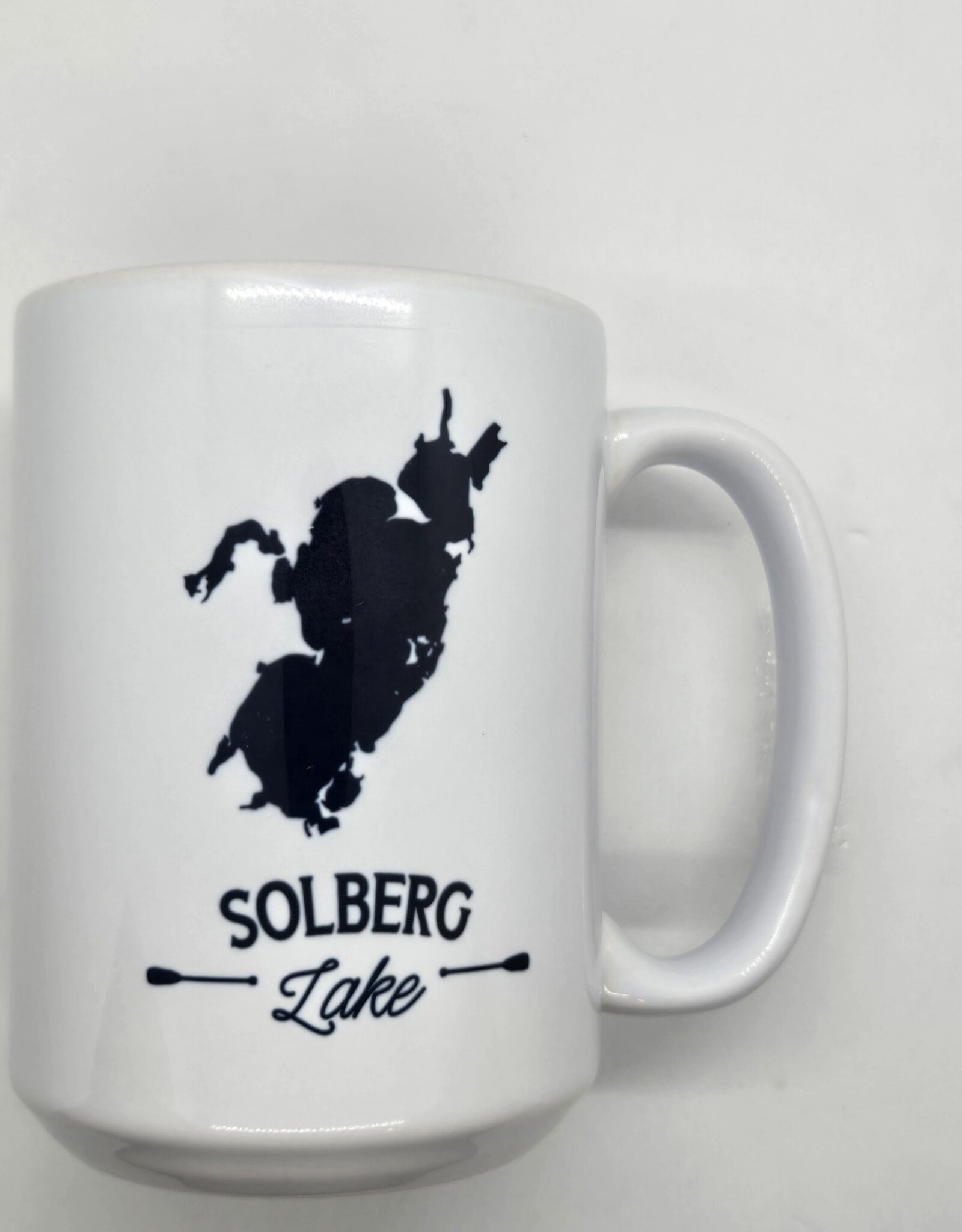 Melody Press Co. Lake Map Mug - Solberg Lake