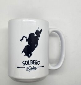Melody Press Co. Lake Map Mug - Solberg Lake