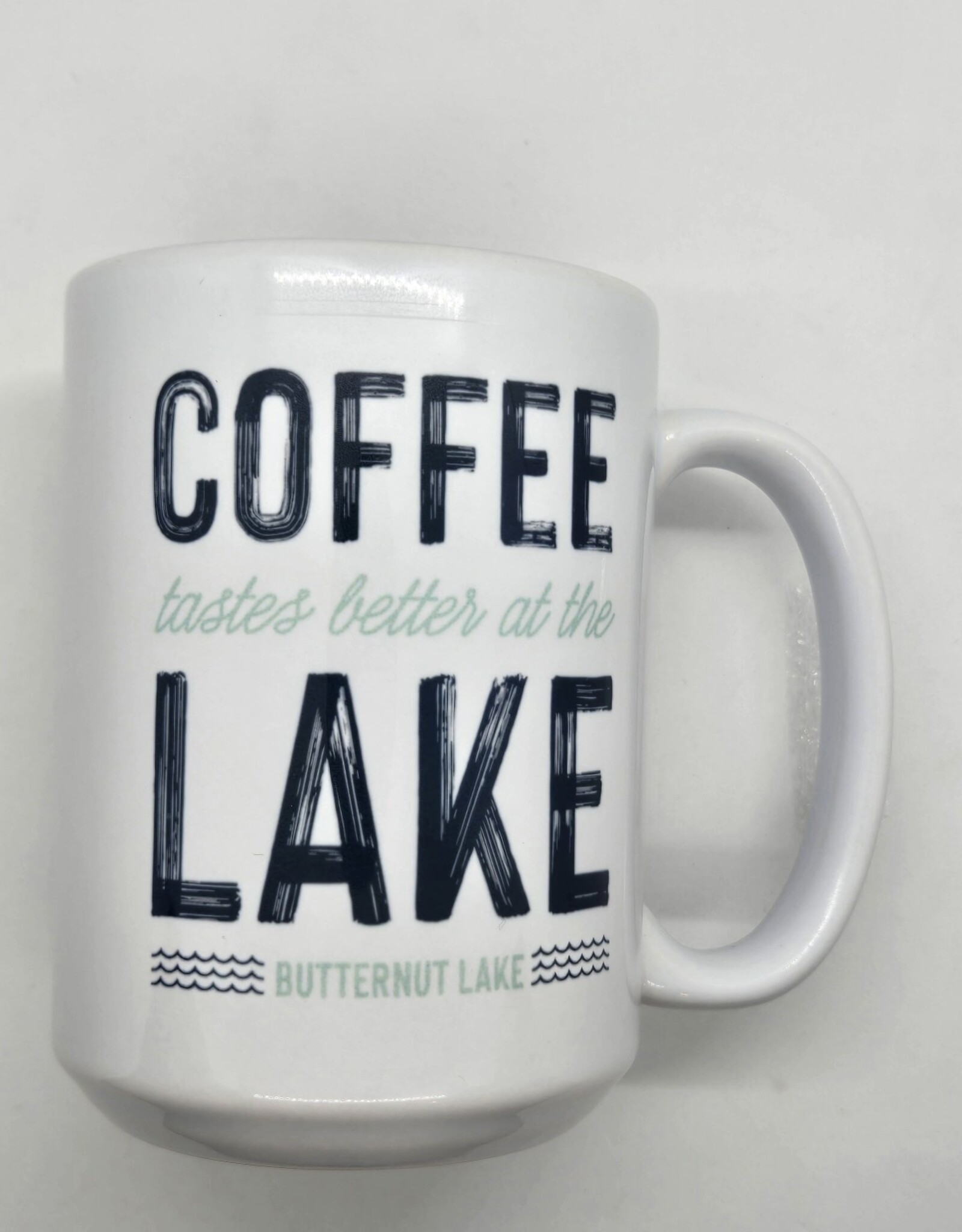 Melody Press Co. Coffee Tastes Better at the Lake Mug - Butternut Lake